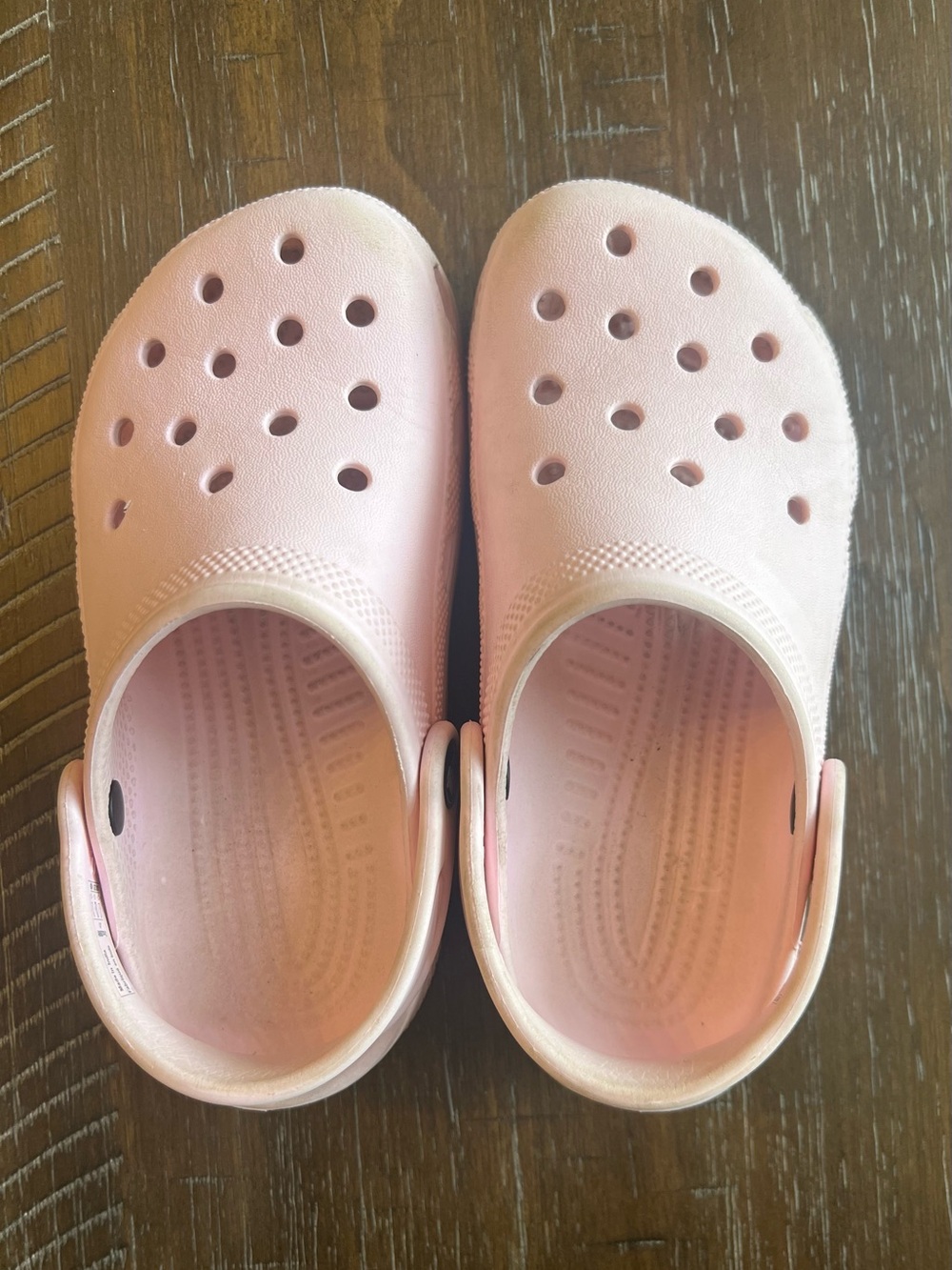CROCS Kids Classic Clog - Pale Pink - Picture 5 of 7